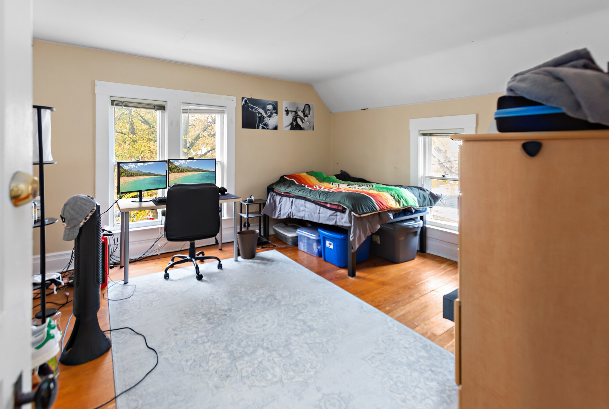 2nd floor bedroom front - 1209 E University Ave