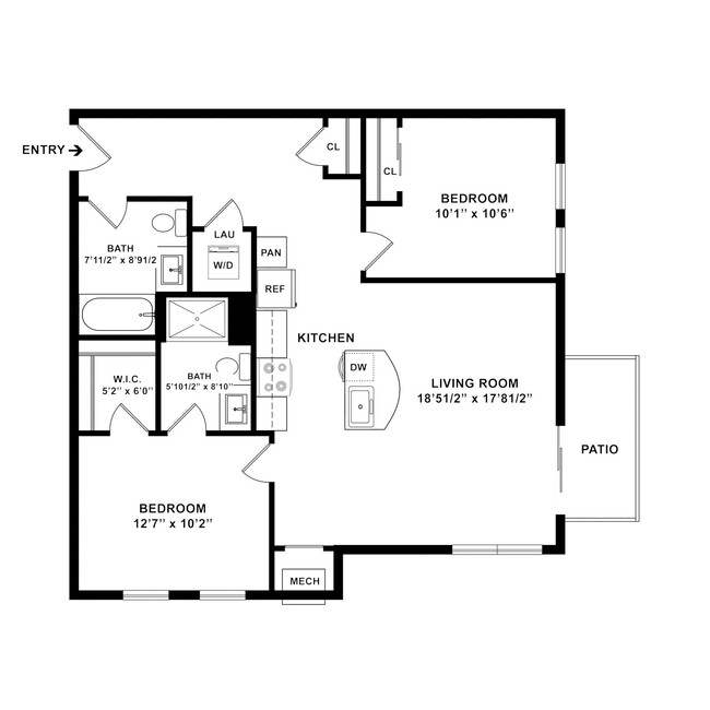 Floorplan - Peerless