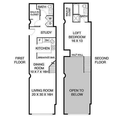 Floorplan - Riverloft