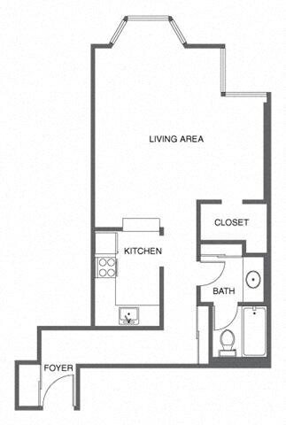 Floorplan - Trinity Towers Apartments