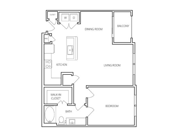 Floorplan - The Milo on Westheimer