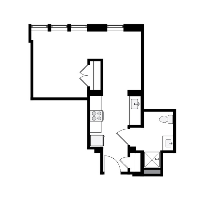 Floorplan - Ronan Flats