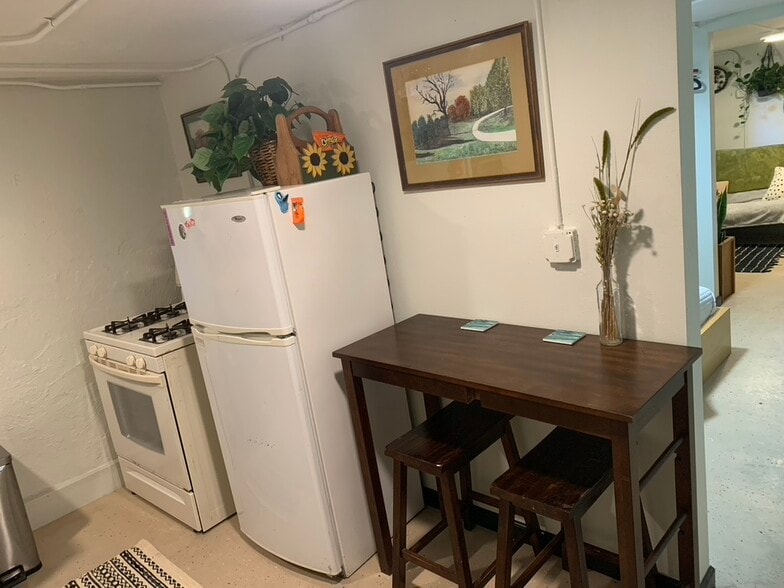 Unit comes with fridge & gas stove for use - 1415 W 1st St