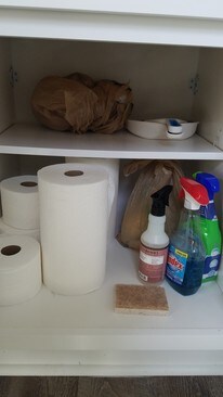 Cleaning supplies and paper products - 1294 Glendale Ave