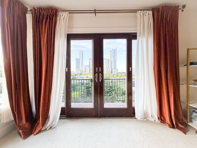 View from main bedroom - 506 Sunny Ln