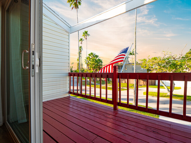 Kitchen Deck - great for morning coffee! - 3250 E De Bazan Ave