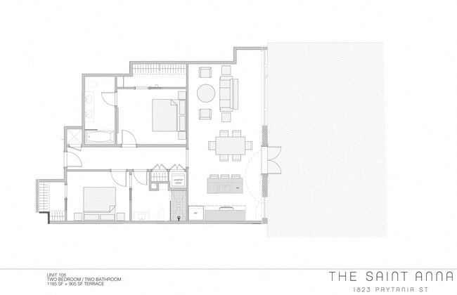 Floorplan - The Saint Anna
