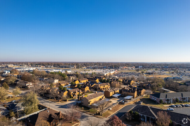 Aerial Photo - Peach Tree Village