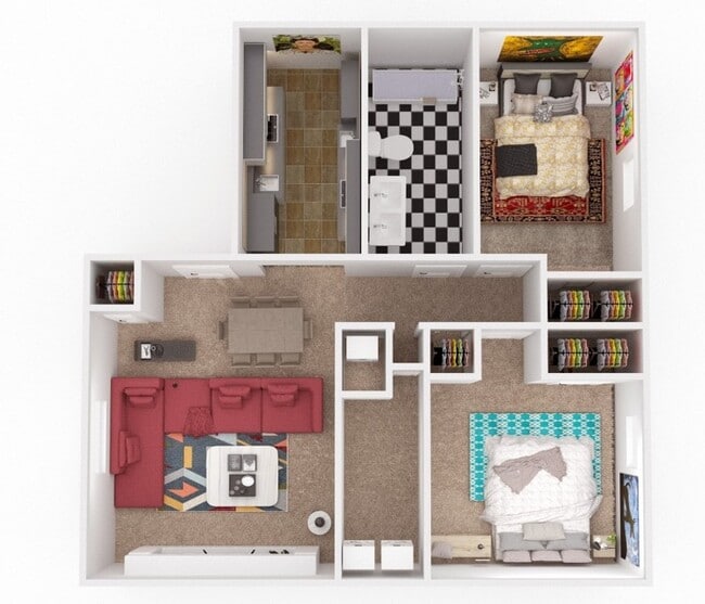 Floorplan - Robindale-East Apartments
