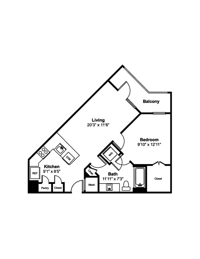 Floorplan - Windsor South Congress