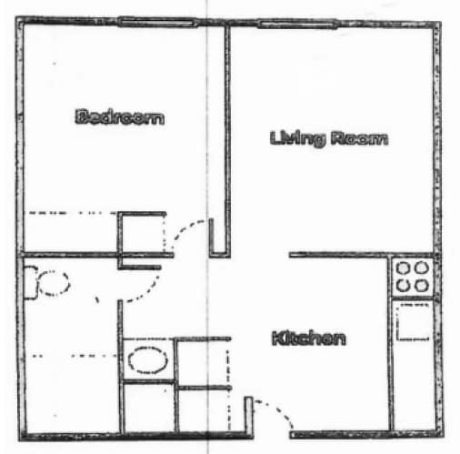 Floorplan - The Flats at Granite Reef