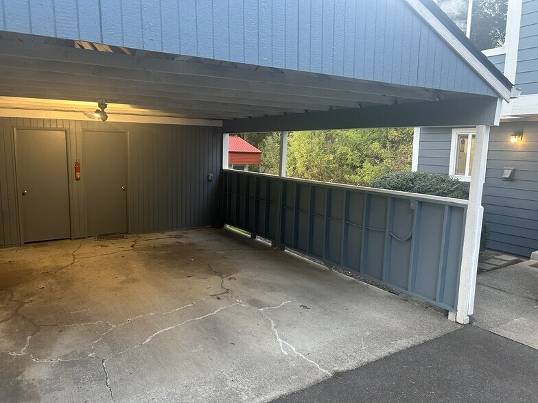 Carport with storage space in back. - 6470 SW 192nd Ave