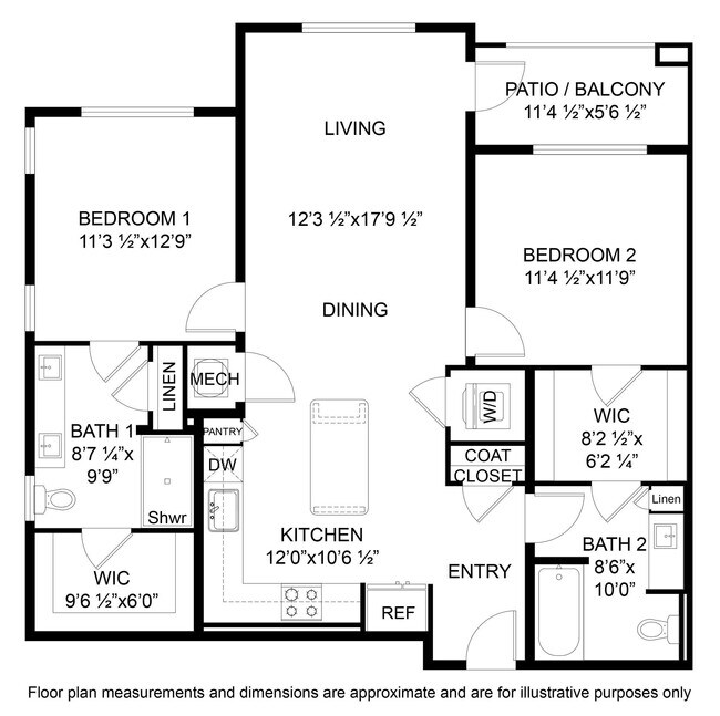 Floorplan - Olympus by the Sea