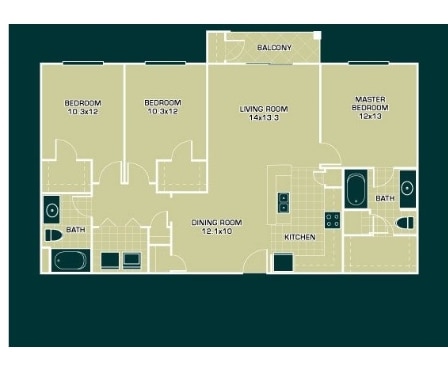 3BR/2BA - Cumberland on Granbury