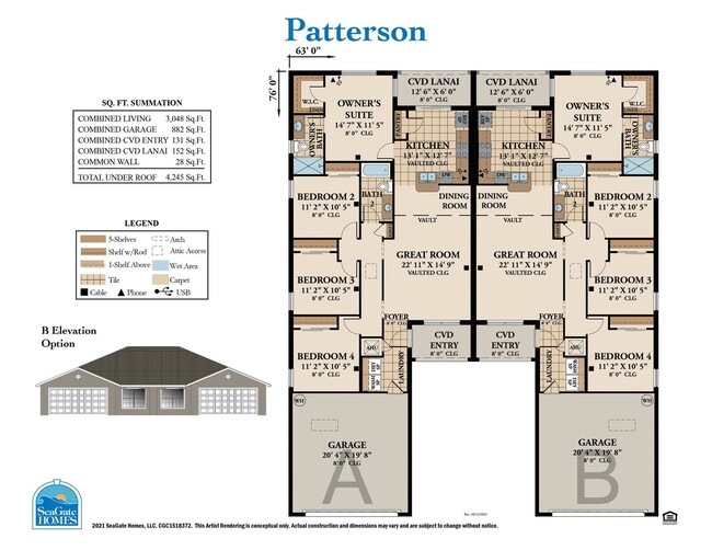 Building Photo - Spacious 4 Bed 2 Bath 2 Car Townhome Built in 2022 in Palm Coast!
