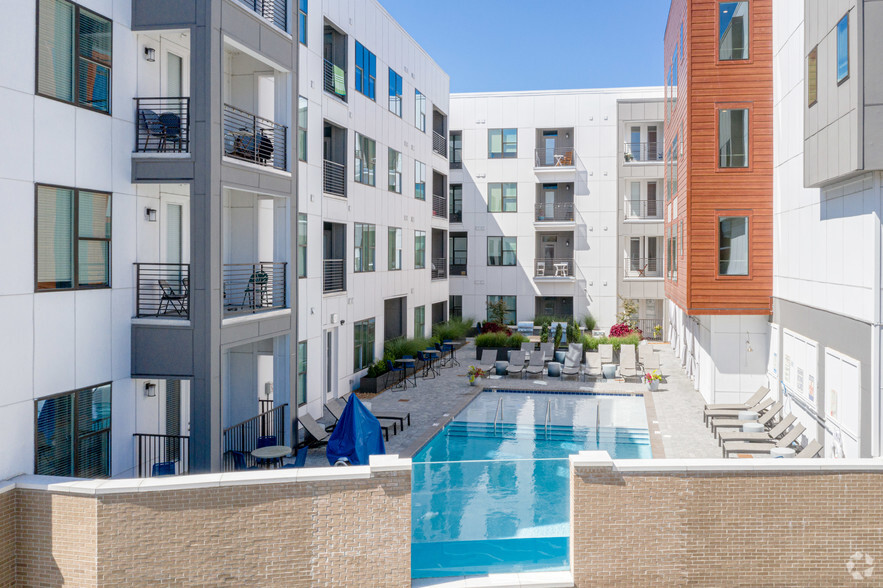 Pool: Infinity Edge Pool - Atlas Apartments at Germantown