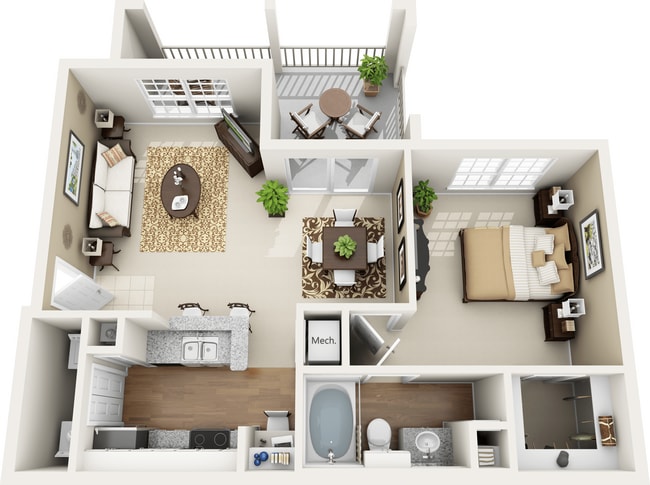 Floorplan - Churchill on the Park