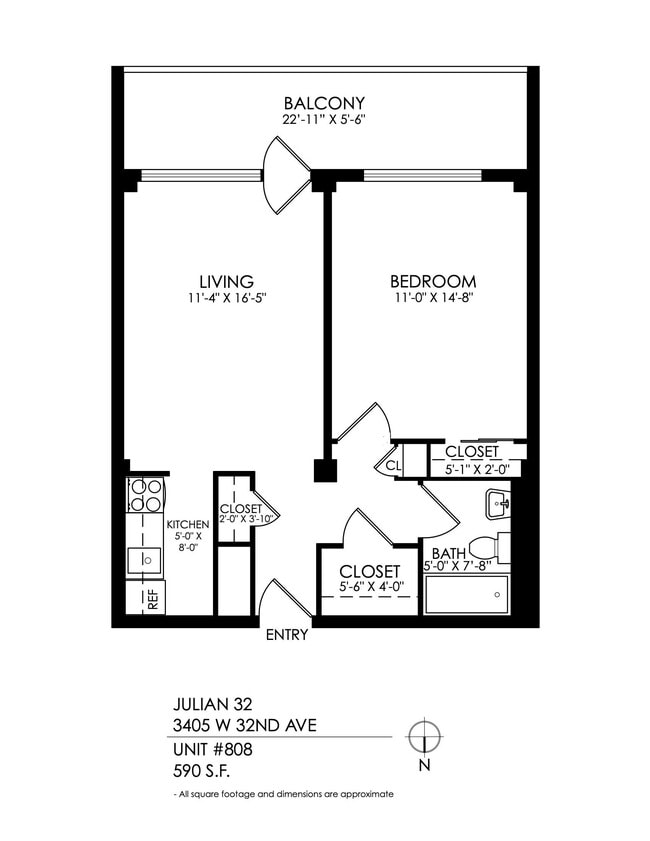 Floorplan - Julian32 at Highlands Square