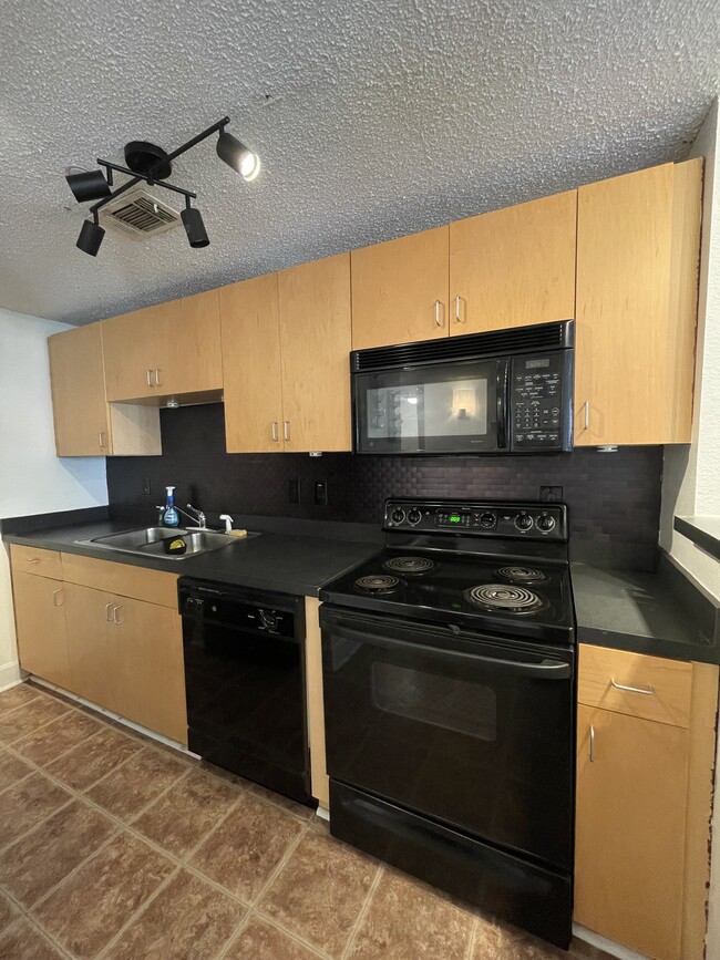 FRESHLY PAINTED KITHCEN WITH ELECTRIC STOVE, OVEN, DISHWASHER, MICROWAVE, REFRIGERATOR AND PANTRT. - 389 Ralph McGill Blvd NE