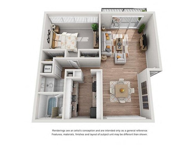Floorplan - Mirage at Southpoint