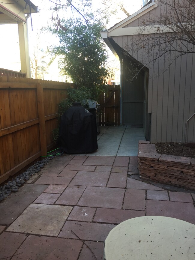 Shared back yard with Gilpin St access - 1704 E 16th Ave