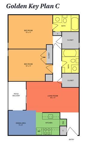 Floorplan - Artscape Apartments
