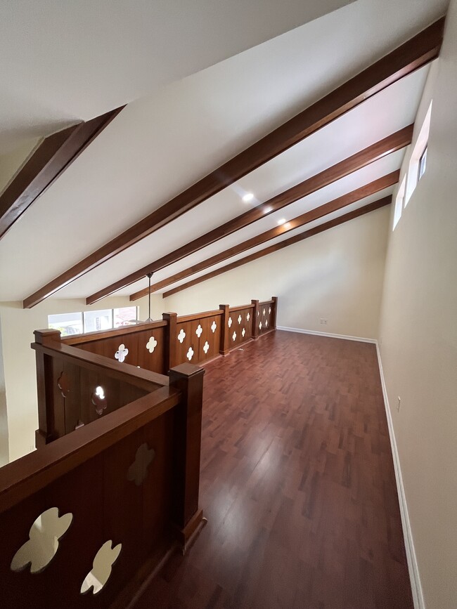 Interior Balcony/Upstairs Living Area - 130 E Shasta Ave