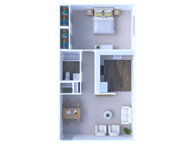 NorrisHills 4 1BD 1Bath - The Communities of Norris Hills at Buttonwood Street