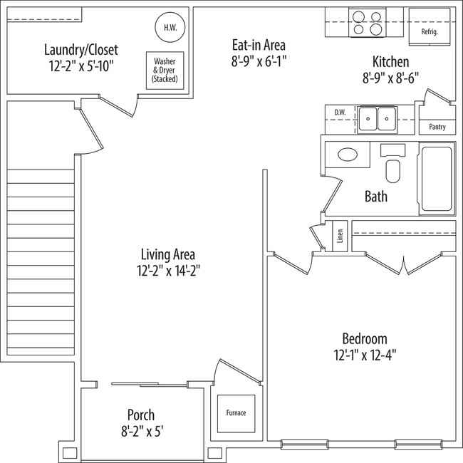 Bent Creek Apartments: The Topanga - Bent Creek Apartments