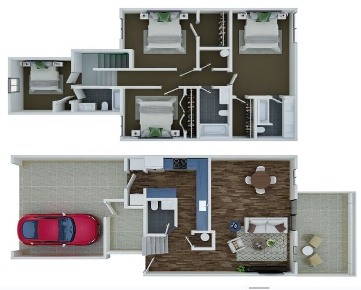 Interior Photo - Audubon Cove Apartment