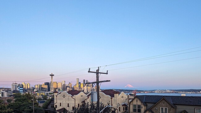 unobstructed views of Mt. Rainer - 500 W Olympic Pl