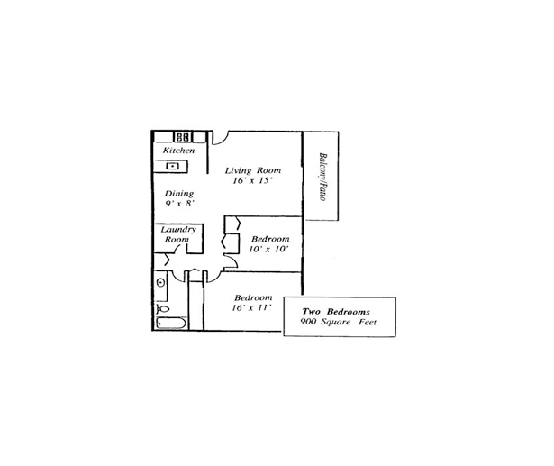 Unit 2 - Jasper Place Apartments