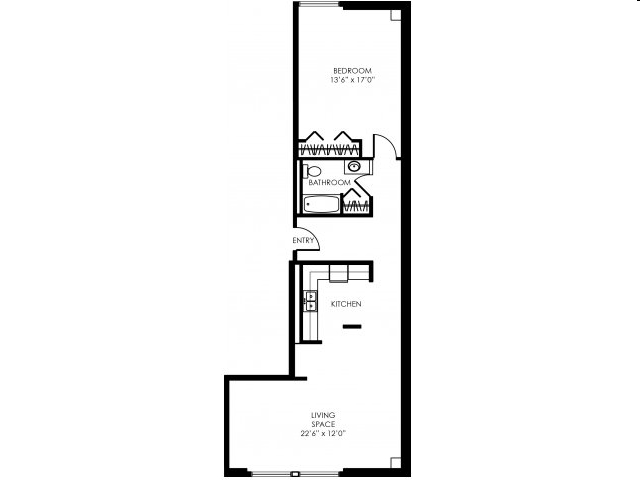 1B-A - E Street Flats - Student Housing