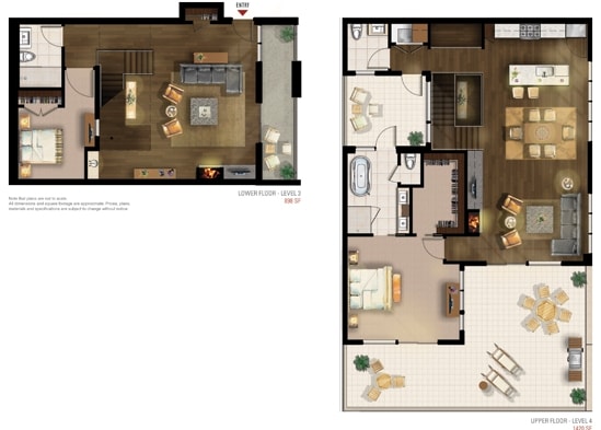 2BR/2.5BA - The Walnut