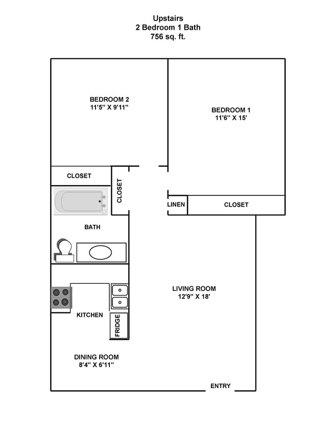 Floorplan - Cheryl Lynn