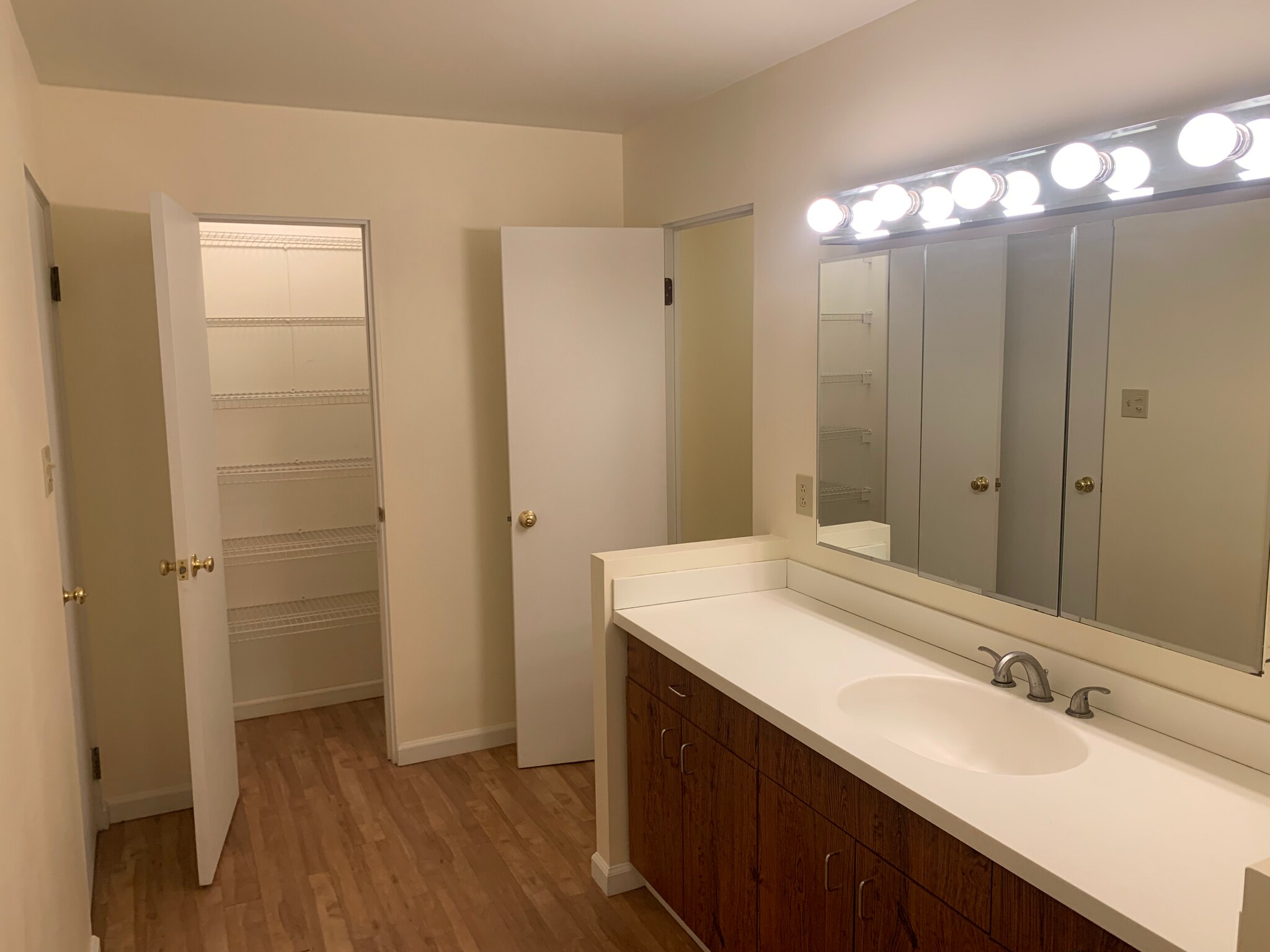 One side of bathroom and storage - 365 E Maiden St