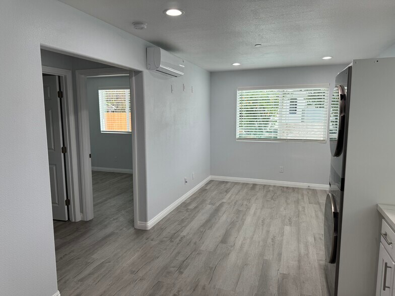 Looking towards living space and 1st bedroom - 1363 Hudspeth St