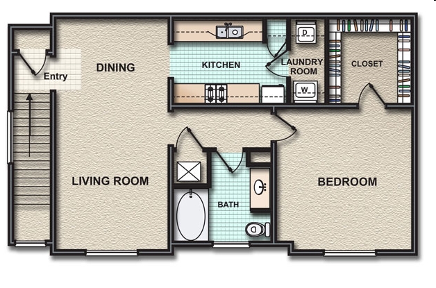 The Carriage House - Glen Park Apartment Homes