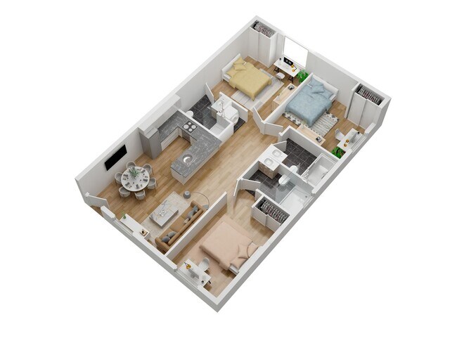 Floorplan - Sagittarius Apartments