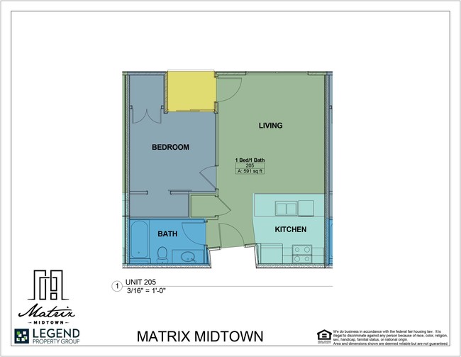 Floorplan - Matrix Midtown