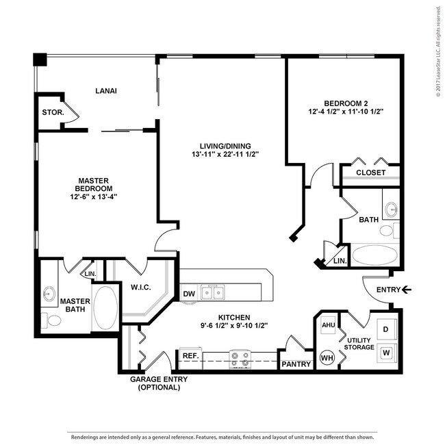 Floorplan - Lantower Cypress Creek