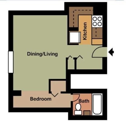 Studio Layout - Capitol Green