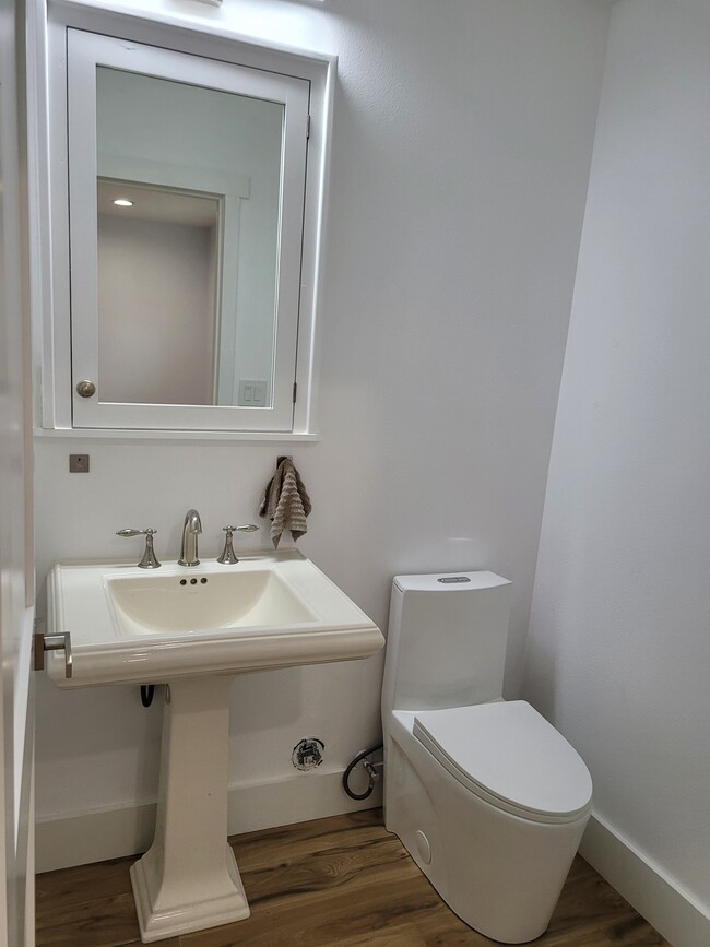 half bathroom in bedroom#2 - 6810 W 85th Pl