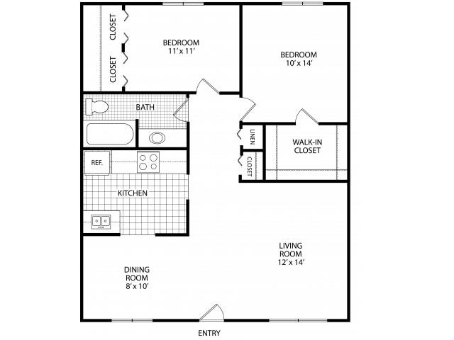 Floorplan - Chateau Nederland