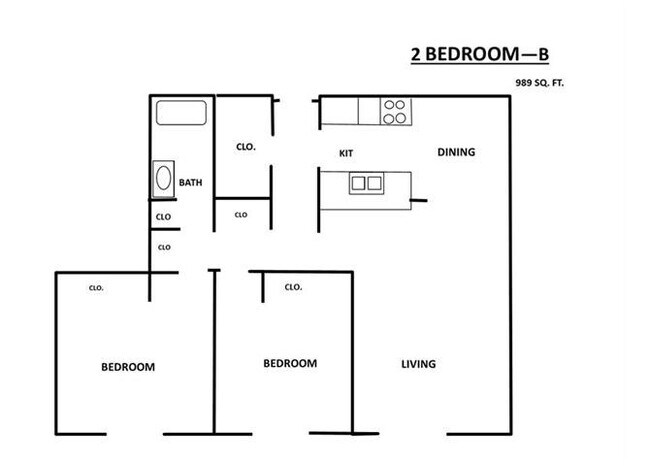 Floorplan - Sunrise Court Apartments