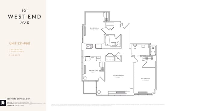 Floorplan - 101 West End Avenue