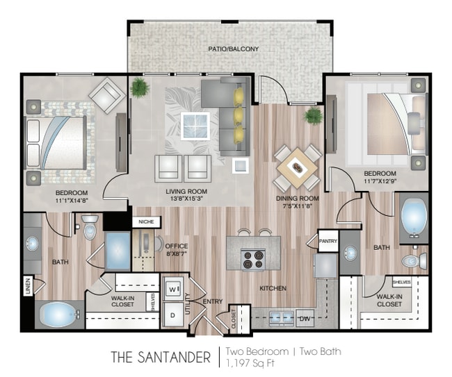 Floorplan - Centreport Lake