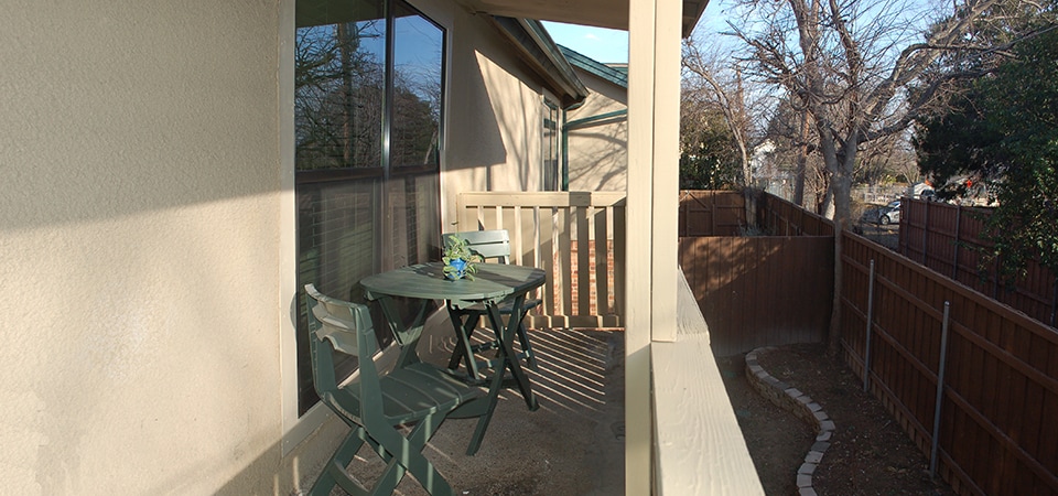 Back balcony - 6723 Eastridge Dr