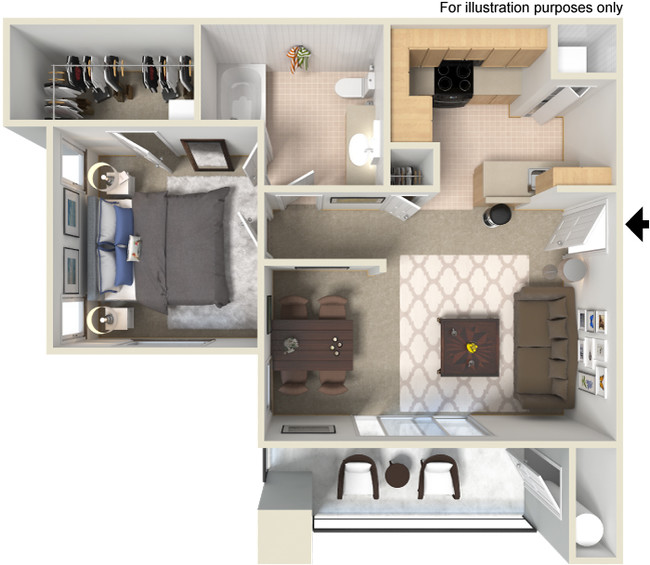 Floorplan - Waterstone Apartments