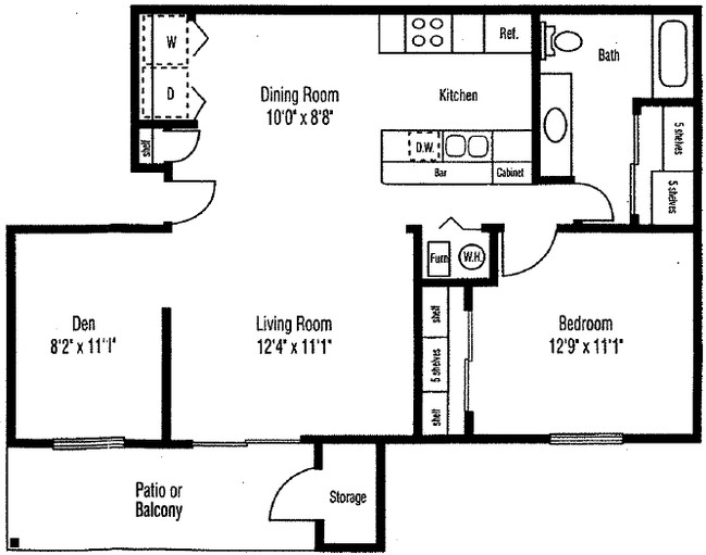 1BR/1BA - Lyons Gate Apartments